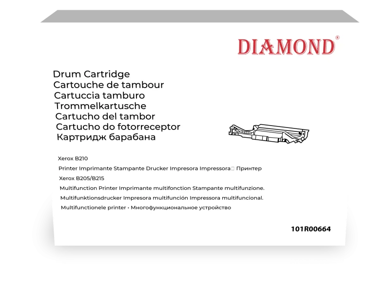 Diamond Drum pour Xerox B205/B210/B215 Black
