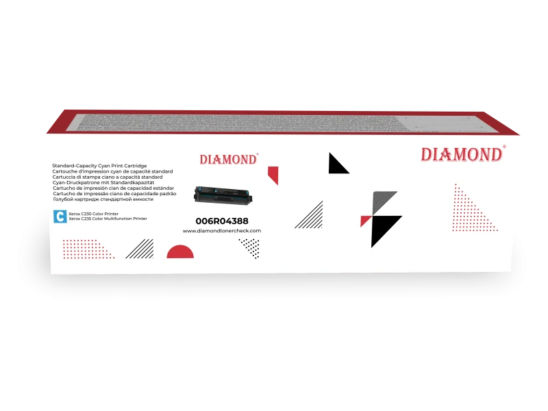 Diamond Toner Cartridge pour Xerox C230/C235 Cyan Standard