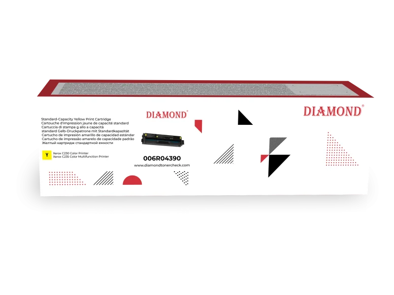 Diamond Toner Cartridge pour Xerox C230/C235 Yellow Standard