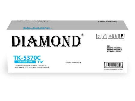 Toner Diamond pour  KYOCERA TK-5370C Cyan