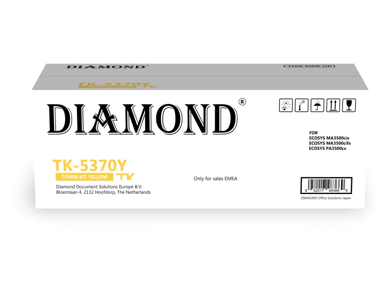 Toner Diamond pour  KYOCERA TK-5370Y Yellow