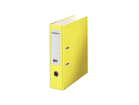 Classeur à levier jaune