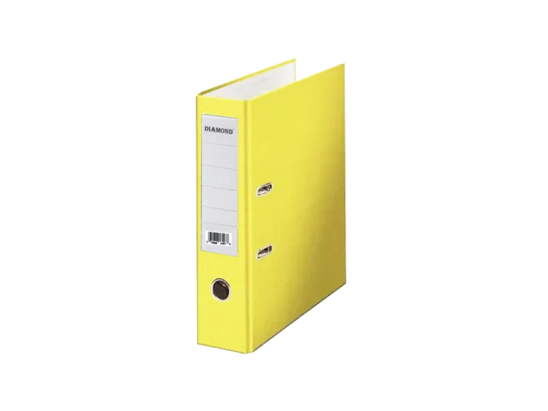 Classeur à levier jaune