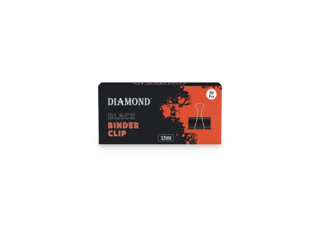 Pince double noire 32 mm – Clip pour documents épais