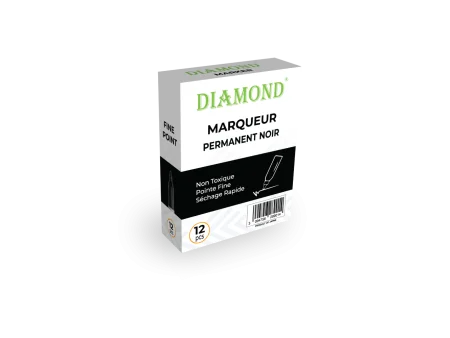 Marqueur permanent – Écriture indélébile sur toutes surfaces