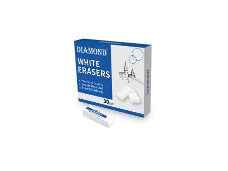 Gomme Blanche 30 Pièces – Lot Économique pour École et Bureau