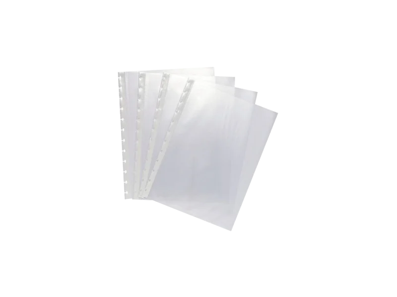 Pochettes Perforées 0.08 mm – Haute Résistance pour Archivage Durable