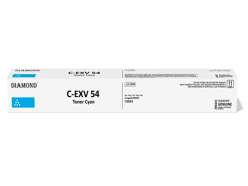 Toner Diamond pour imprimante Canon C-EXV 54 Cyan -(1395C002)
