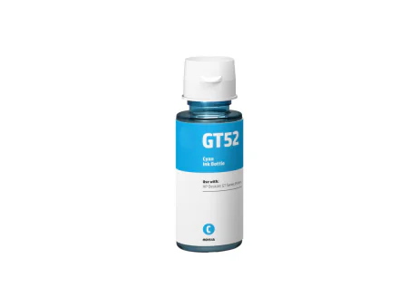 BOUTEILLE ENCRE HP GT52   
 Couleur Cyan